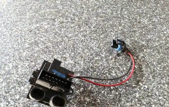 Renault Clio II Heater blower motor/fan resistor