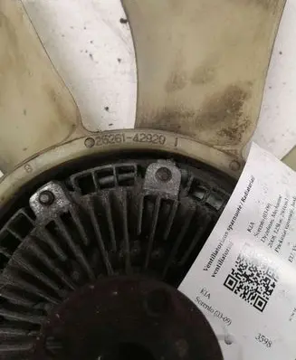 KIA Sorento Fan impeller 25261429201