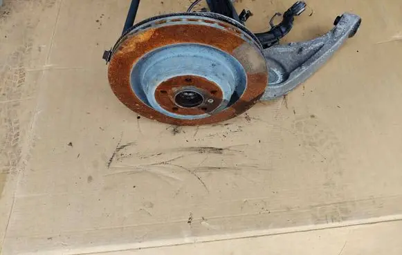 Mercedes-Benz GLS X166 Rear wheel hub A1663570205