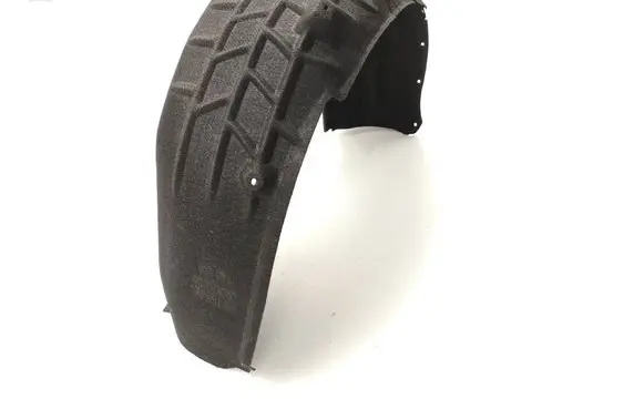 Rear arch fender liner splash guards