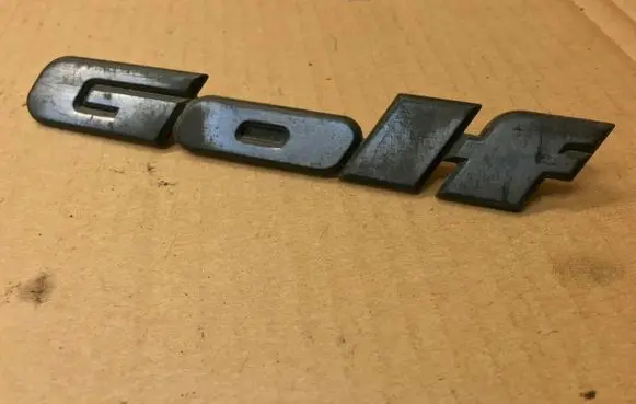 Volkswagen Golf II Rear loading door model letters 191853687J