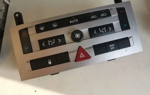Peugeot 407 Climate control unit 96573322YP 96470287XT 96512442XT