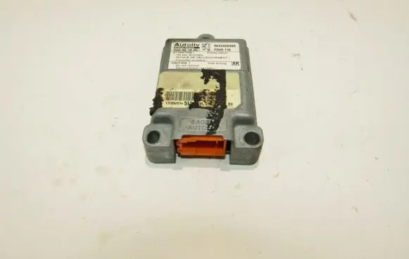 Peugeot 206 Airbag control unit/module 9643400480