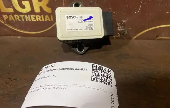 Honda Civic ESP acceleration yaw rate sensor 1275100464