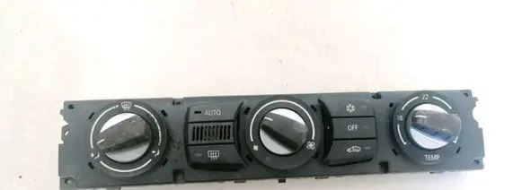 BMW 5 E60 E61 Climate control unit 11419110