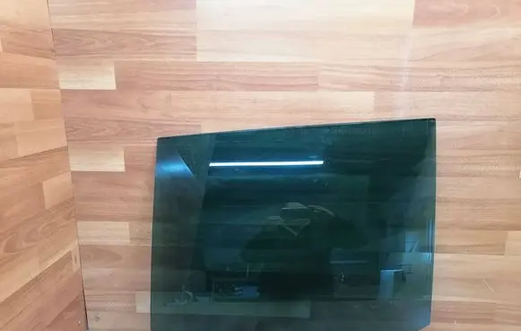 Rear door window glass
