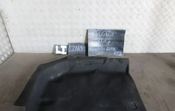 Peugeot 5008 Rear floor carpet liner 