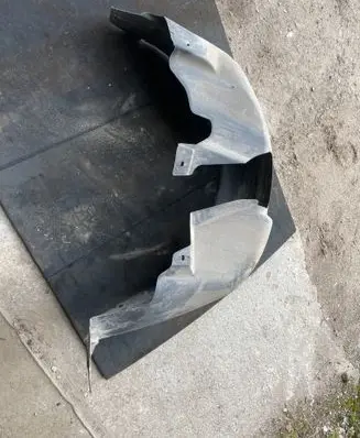 Seat Toledo III (5P) Rear arch fender liner splash guards 5P5810970C 58885A