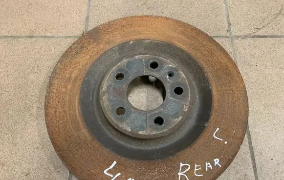Audi Q7 4M Rear brake disc 4M0615601P