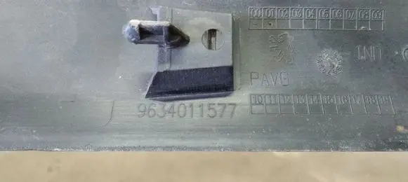 Peugeot 307 Front door trim (molding) 9634011577