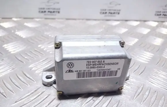 Porsche Cayenne (9PA) ESP acceleration yaw rate sensor 7E0907652A