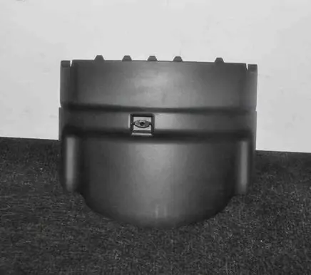Steering wheel column trim