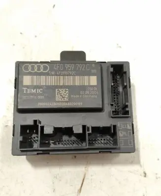 Audi A6 S6 C6 4F Door control unit/module 4F0959792C 4F0910792C 0033TFK0001