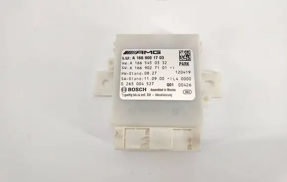 Mercedes-Benz ML W166 Parking PDC control unit/module A1669001703 A1665450332 A1669027101