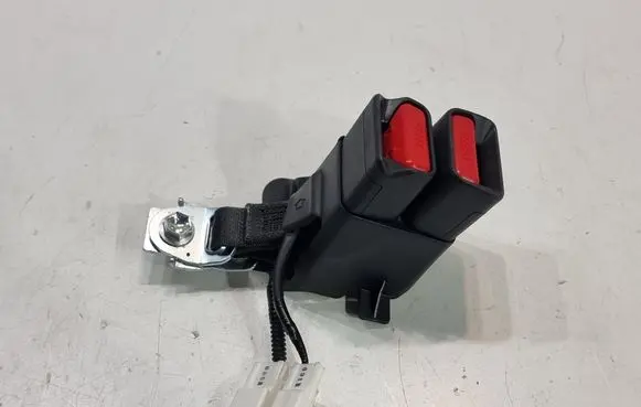 Middle seatbelt buckle (rear)