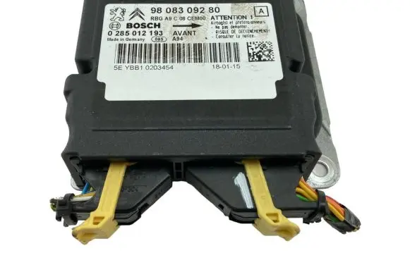 Peugeot 2008 I Airbag control unit/module 9808309280 0285012193