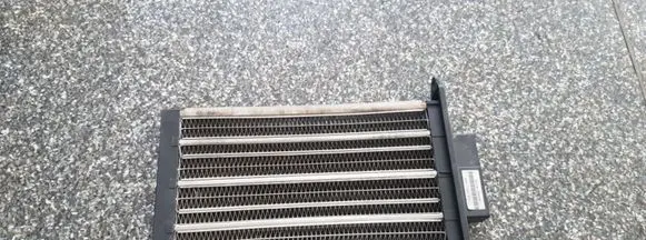 Electric cabin heater radiator