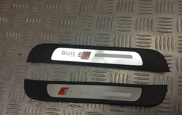 Audi A6 S6 C7 4G Rear sill trim cover 4G0853376C 4G0853376