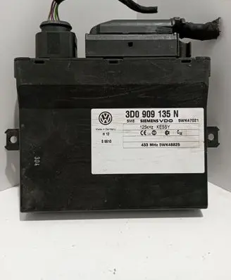 Volkswagen Phaeton Keyless (KESSY) go control unit/module 3D0909135N