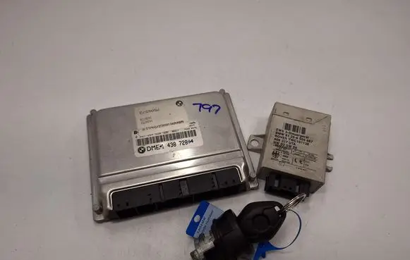 BMW 5 E39 Engine ECU kit and lock set 1438728 12141438728 0261204620