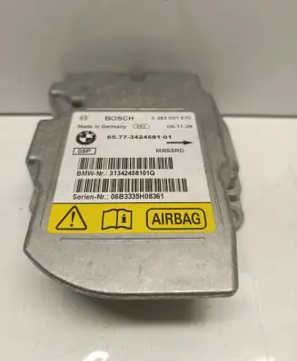 BMW X3 E83 Airbag control unit/module 3424581 0285001870