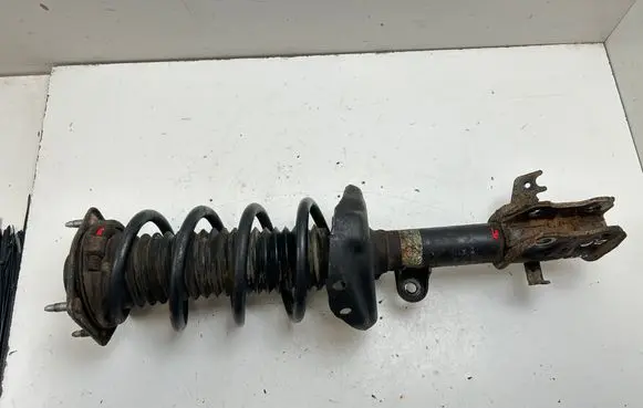 Front shock absorber with coil spring