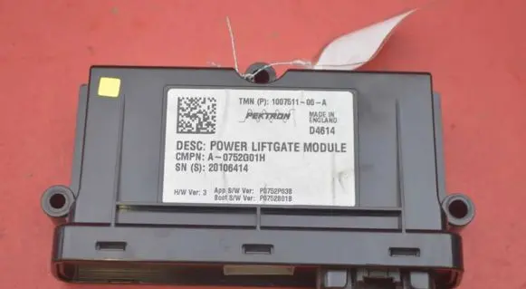 Tesla Model S Engine control unit/module ECU 1007511-00-A