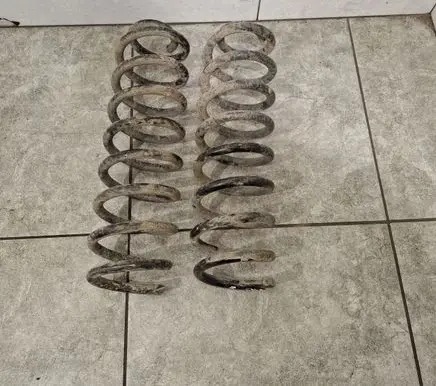 Mercedes-Benz ML W164 Set of springs and shock absorbers (Front and rear) 
