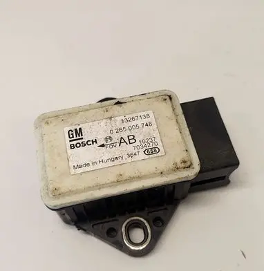 Opel Meriva B ESP acceleration yaw rate sensor 13267138 0265005748