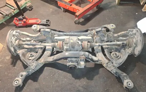 Audi A6 S6 C6 4F Rear axle beam 4F0501203B