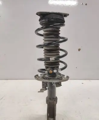 Front shock absorber with coil spring