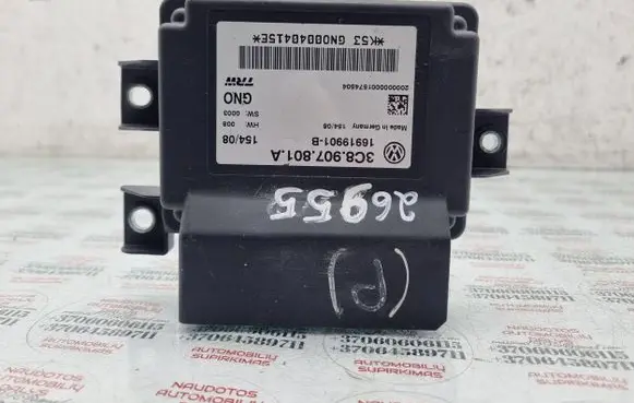 Volkswagen PASSAT B6 Hand brake control module 3C8907801A