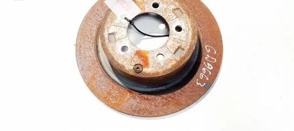 Mitsubishi ASX Rear brake disc neventiliuojamas