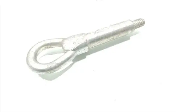 Towing hook eye
