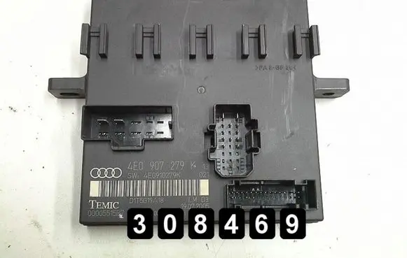 Audi A8 S8 D3 4E Engine control unit/module 4E0907279K