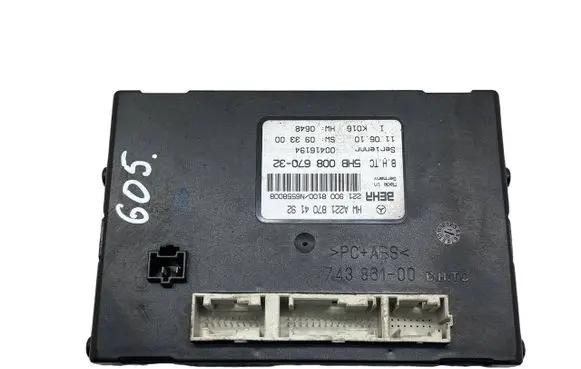 Mercedes-Benz S W221 Climate control unit A2218704192 74386200