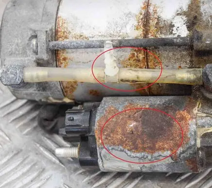 Audi A4 S4 B8 8K Starter motor