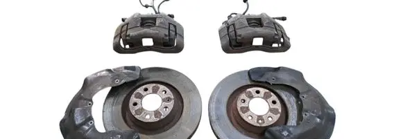 Audi A6 S6 C6 4F Front brake caliper 320