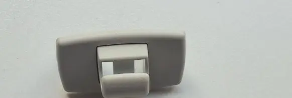 Sun visor clip/hook/bracket