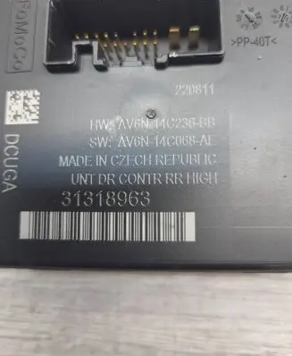 Volvo V60 Door control unit/module 31318963