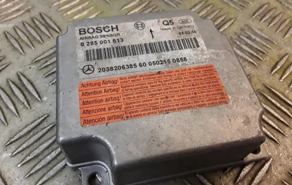 Mercedes-Benz CLK A209 C209 Airbag control unit/module 0285001813