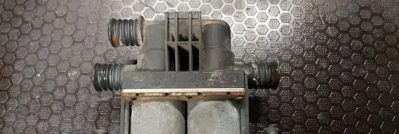 Coolant heater control valve