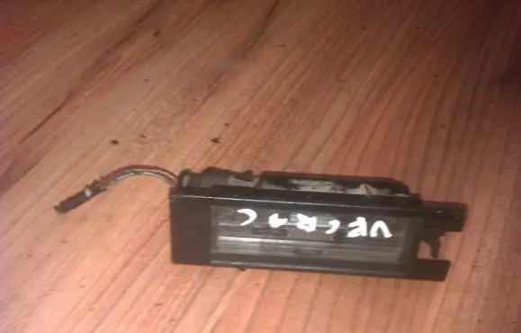Opel Vectra C Number plate light 
