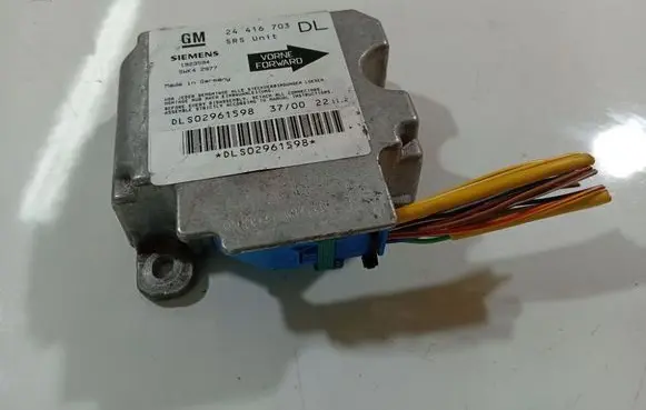 Opel Astra G Airbag control unit/module 24416703