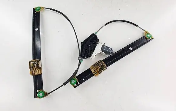 Front door window regulator with motor