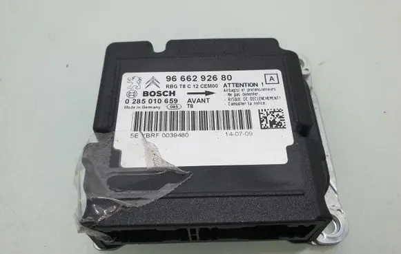 Peugeot 3008 I Airbag control unit/module 9666292680