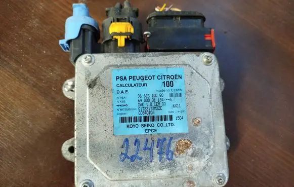 Citroen C2 Power steering control unit/module 9662310080