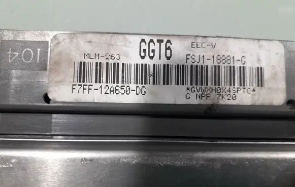 Mazda 626 Engine control unit/module FSJ118881G PMF5SB14A624AA
