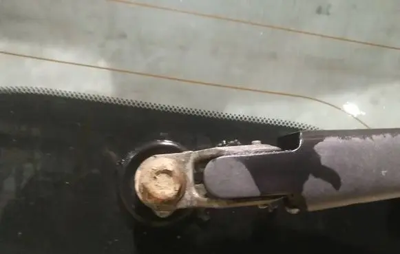 Mazda 3 I Rear window wiper motor 