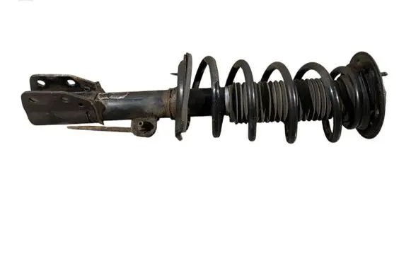 Front shock absorber with coil spring